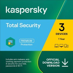 سه دیوایس Kaspersky Total Security 