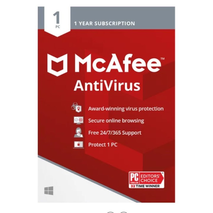McAfee AntiVirus Plus