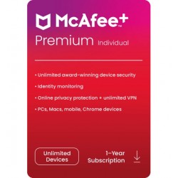 McAfee Plus Premium Individual نامحدود دستگاه