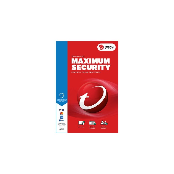 Trend Micro Maximum Security 3 Device
