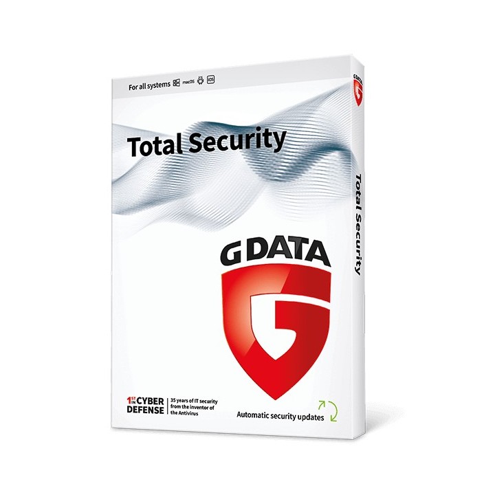 G Data Total Security یک دیوایس یکسال