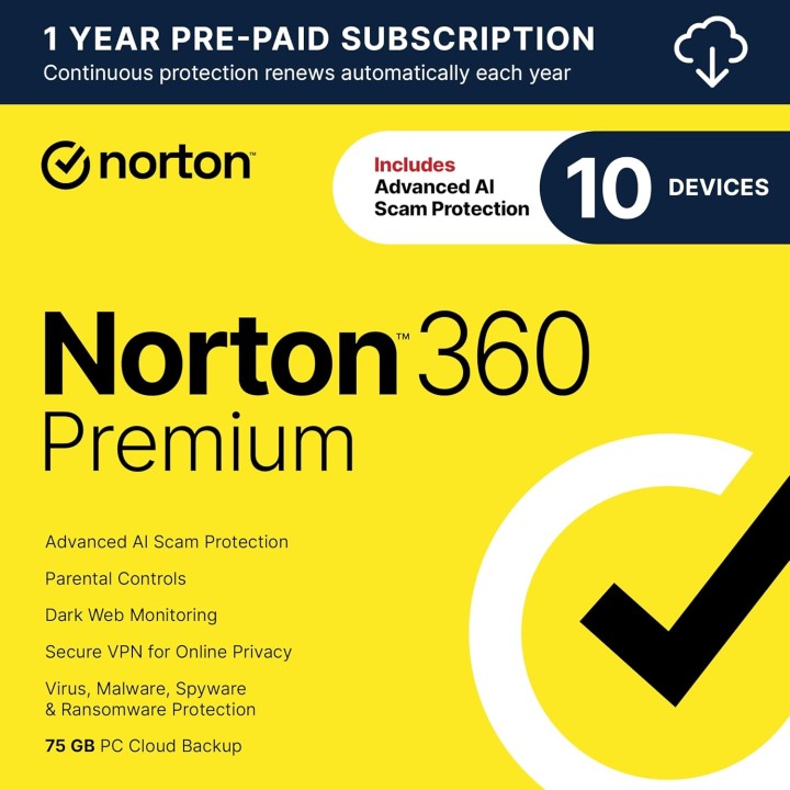 خرید لایسنس اورجینال آنتی ویروس نورتون سکیوریتی 360 پریمیوم Norton 360 Premium