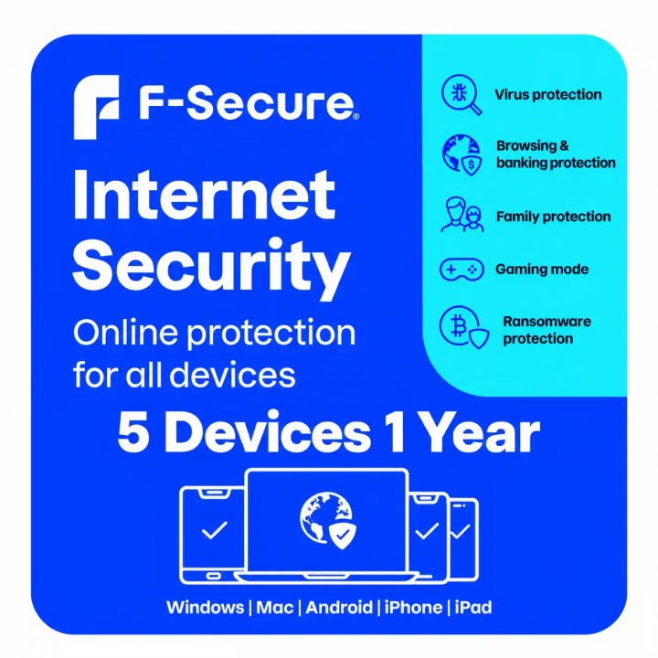 F-secure Internet Security پنج دیوایس