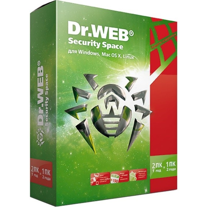 Dr.Web Security Space یک کاربر یکساله