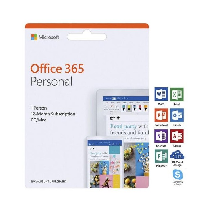 Office 365 personal 1 PC + 1 Tablet 