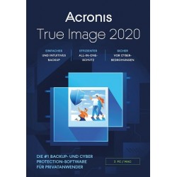 Acronis True Image 2020 یک کاربر